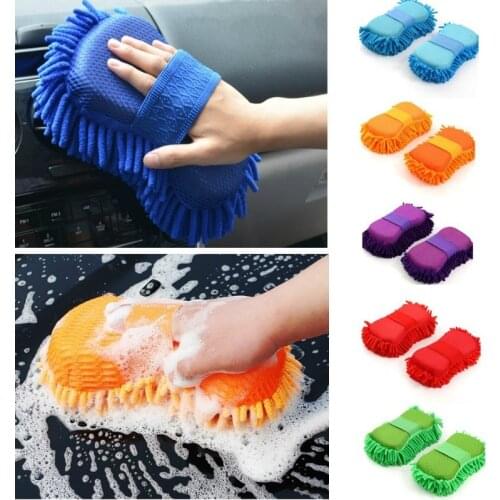 Car Motorcycle Cleaning Care Products Ultrafine Fiber Light Economical Practical Random Color Delivery Car Wash Dusting Brush