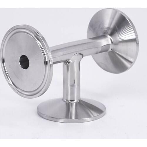 12.7mm 1/2" Pipe OD x 1.5" Tri Clamp Tee 3 Way SUS 304 Stainless Steel Sanitary Fitting Homebrew Beer Wine Diary Product