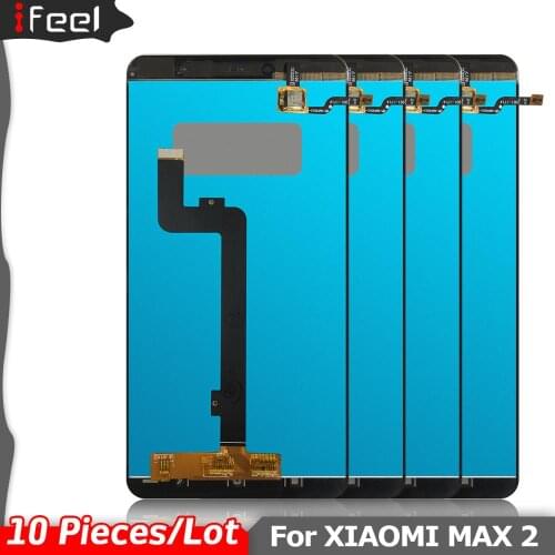 10 Pieces/Lot 6.44" For XIAOMI MI MAX 2 LCD Display + Touch Screen for Max2 Mi Max 2 LCD