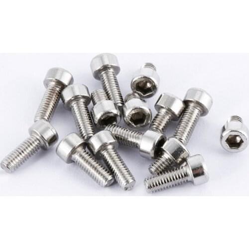 1000pcs M2 Stainless steel round head Hex Socket Allen screw Hexagonal bolt Metric Thread M2*5