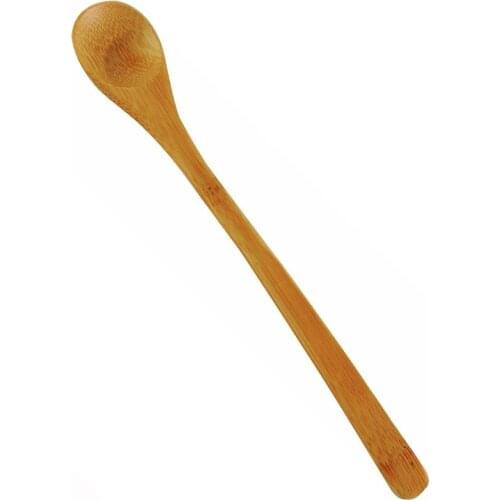 Promotion - Party Wedding Supplies, Reusable Eco-Friendly Tableware, 7.5 Inches/190mm Natural Bamboo Spoon, 6/Pack