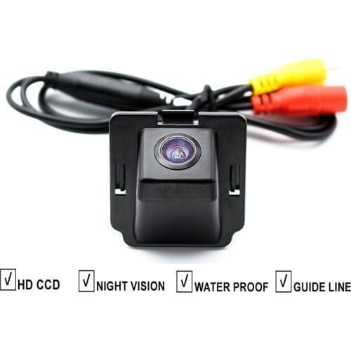 Car Reverse backup Camera For Mitsubishi Outlander 2003-2012 rear view Camera Night Vision Parking Line Water Proof 520TV LINE