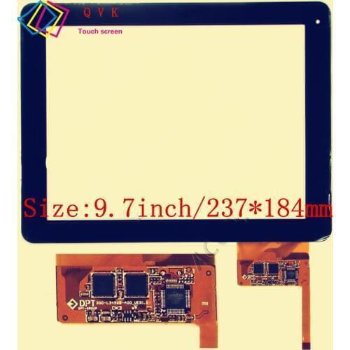 Black 9.7 Inch for MEDIACOM SMARTPAD M-MP932I / TeXet TM-9740 touch screen free