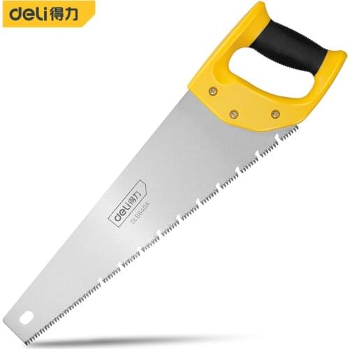 DL6840A Three-sided Grinding Garden Logging Saw with TRP Handle Saw For Wood Camping, DIY Wood Pruning Gardening Tools