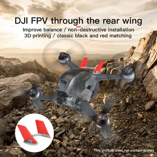 For DJI FPV Tail DJI traversing aircraft vertical balance 3D parts wing fixings Drone accessories