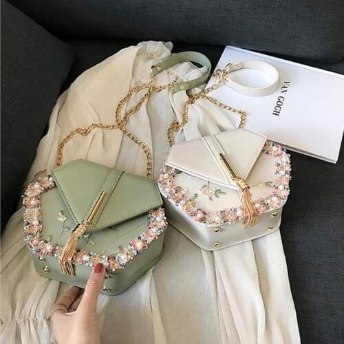 INZOOM BESTCHOI Women's Bags With Flowers