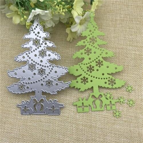 Christmas tree Metal Cutting Dies Stencil for DIY Scrapbooking Photo Paper Cards Making DIY Decorative Crafts Supplies