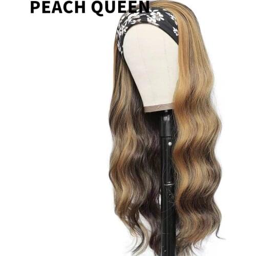 Fashionable 20 inch 120% density water wave wavy black long curly hair high temperature silk full mechanism synthetic hair wigs