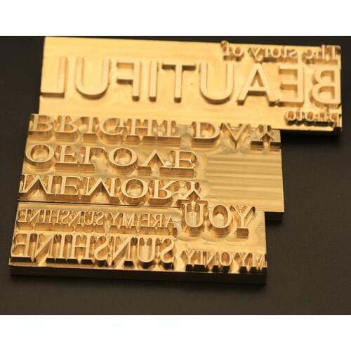 New Customize Hot Brass Stamp Iron Mold with Logo,Personalized Mold heating on Wood/Leather,DIY gift,Custom Design