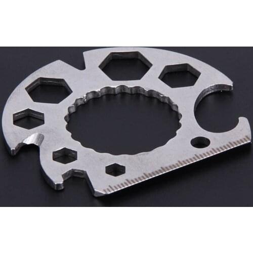 Portable Multi Tool Hex Wrench Wire Stripper Bottle Opener EDC Tool Knife Tent Rope Cutting Tool Camping Multitool