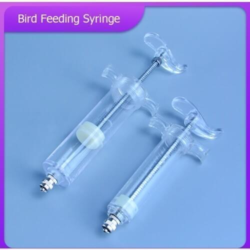 With Tick Marks Small Animal Drug Delivery Tube Parrot Feeding Syringe Flying Bird Feeder Dog and Cat Drug Mixing Silicone Tube