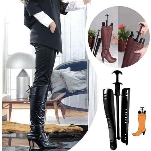 Rack Support Plastic 40*7*7CM Convenient Home Accessories Household Gadget Shoe Organizer Long Boot Shaper Stretcher Black