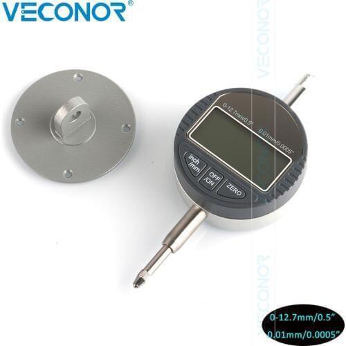 0.01mm Accuracy 0-12.7mm Measuring Range Dial Indicators Gauging Tools Measurement Analysis Instruments LCD Display
