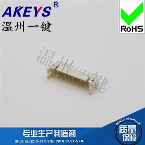 10PCS FPC accessories 2.0mm pitch 20P double row Straight pin vertical socket Small bar connector Terminal line