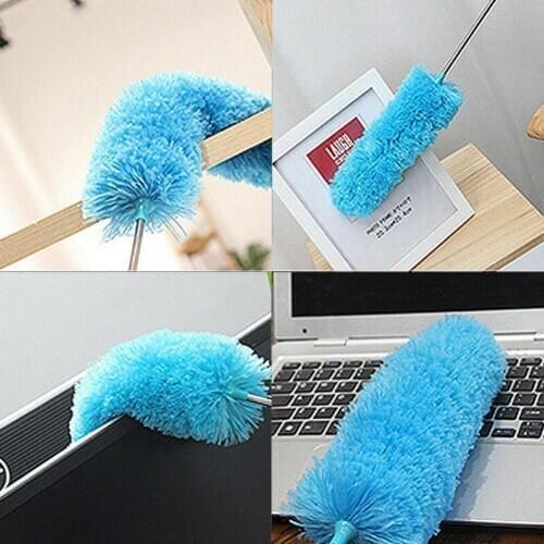 2020 Adjustable Microfiber Dusting Brush Extend Stretch Duster Duster Lint No Air-condition Cleaning Household Feather Furn