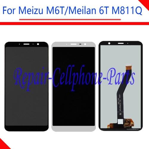 5.7 inch Test 100% New For Meilan 6T M811Q M811H Full LCD DIsplay + Touch Screen Digitizer Assembly For Mei zu M6T