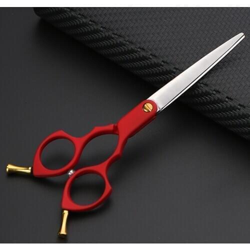 6 inch 440C Curved Scissors Dog Grooming Shears Professional Pet Scissors Bending Shears Animal Shears high quality Pet Scissors