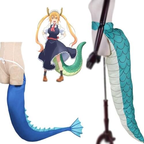 Anime Miss Kobayashis Dragon Maid Elma Tohru Women Cosplay Tail Costumes Halloween Dragon Tail