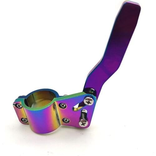 Car Steering Wheel Stalk Turn Signal Lever Neo Chrome Extension Rod Universal 1x