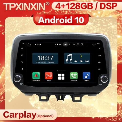 Carplay 2 Din Car Android Stereo Receiver For Hyundai Tucson 2018 2019 2020 Video Radio Recorder Audio Head Unit Player Screen