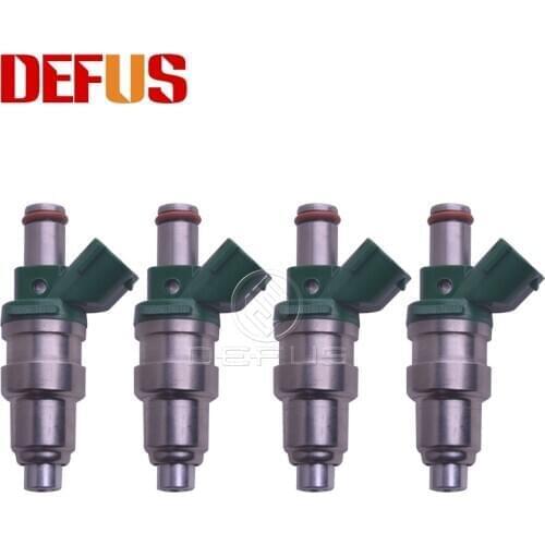 DEFUS 4pcs OE 23209-16110 Fuel Injector Nozzle Bico For To yota Corolla 4AGE 2320916110 23209 16110 23250-16110 Brand NEW