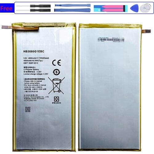 HB3080G1EBW Battery For Huawei MediaPad M3 Lite 8.0 CPN-W09 CPN-AL00 CPN-L09 Media Pad M3 Lite 8.0 CPN W09/AL00/L09 Tablet