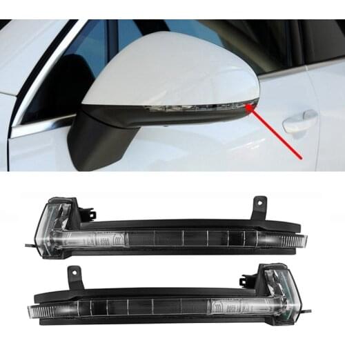 Car Side Mirror Indicator LED Turn Signal Light Blinker for Touareg II 2021 7P6949101 7P6949102 Side Mirror Turn Signal Blinker