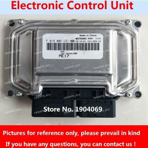 Engine Computer Board F01R00DC21 J42-3605010BB F01RB0DC21 ME17 ECU F01R00DB5R T15-3605010BA F01RB0DB5R For Chery Car