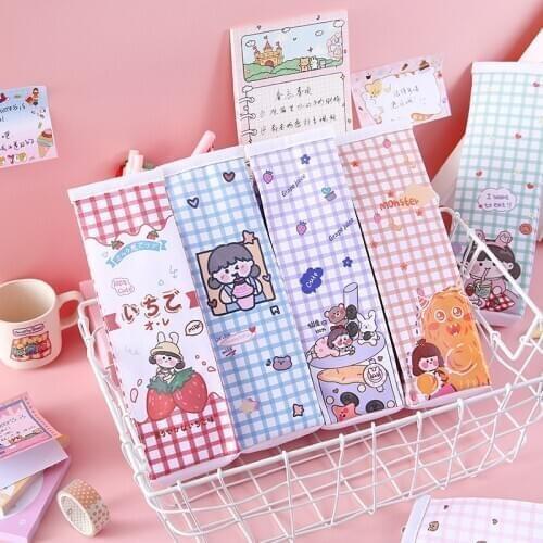 Kawaii Milk Box Pencil Case Korea Cases For Student Pencil Bag Pencilcase Bags School Supplies Lovely Stationery
