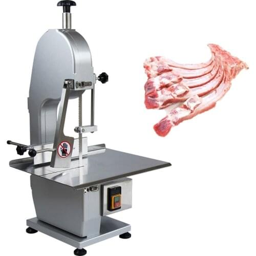 Bone sawing machine Commercial Meat Slicer Meat Band Saw Bone Cutter Machine Frozen Meat Cutter 220V/110V