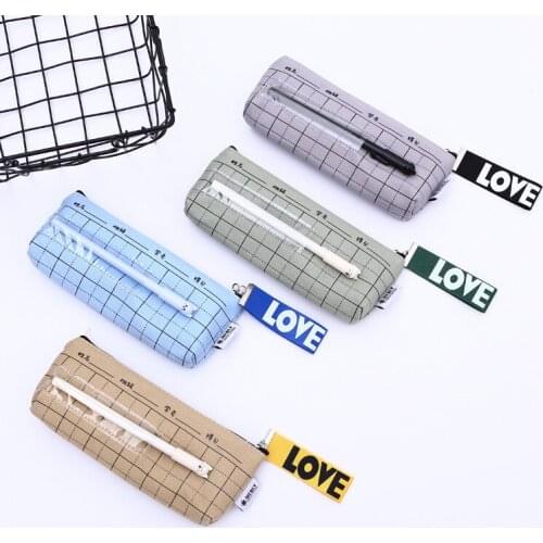 1pcs 55722 Korea stationery wholesale ML-BD3106 Miyoshi student triangle pencil case
