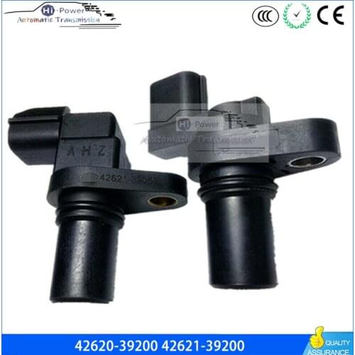 2PCS 42620-39200 42621-39200 Transmission Input & Output Speed Sensor For Hyundai KIA KM Soul 4262039200 4262139200