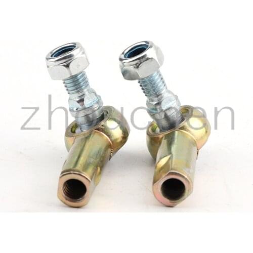 2pcs M8 8MM tie rod ball joint ATV accessories tie rod ball for Quad 4-Wheeler 70 90 110 125 150 200 250cc Go Kart Karting