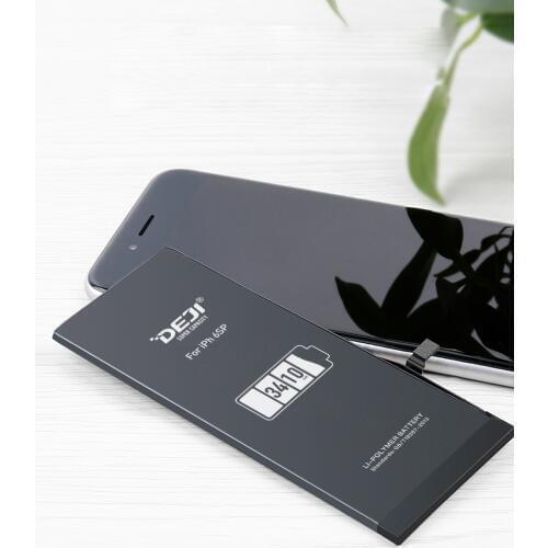 DEJI High Capacity Battery For iPhone 6SP/6SPlus Real 3410mAh Original Li-polymer Batteries Replacement With Sticker Repair