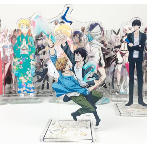 Anime Dakaretai Otoko 1-i ni Odosarete Imasu. JYUNTA AZUMAYA TAKATO SAIJYO Acrylic Stand Figure Collection Model Toy Doll Gifts