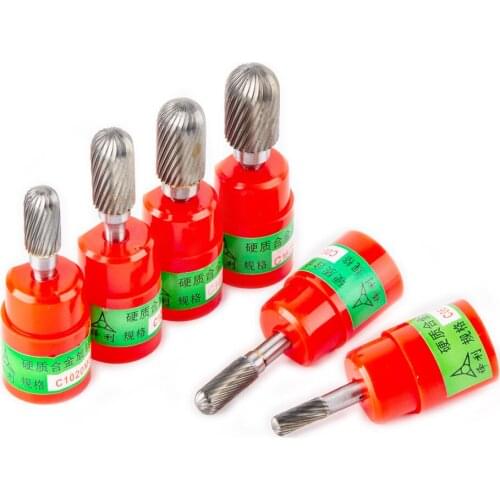 Free Shipping 1 Pack CX Type Carbide Rotary File Alloy Milling Cutter Tungsten Steel Cylindrical Grinding Head Mould Metal Tools
