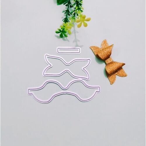 Lady, headdress. bow Metal Cutting Dies for DIY Scrapbooking Album Paper Cards Decorative Crafts Embossing Die Cuts