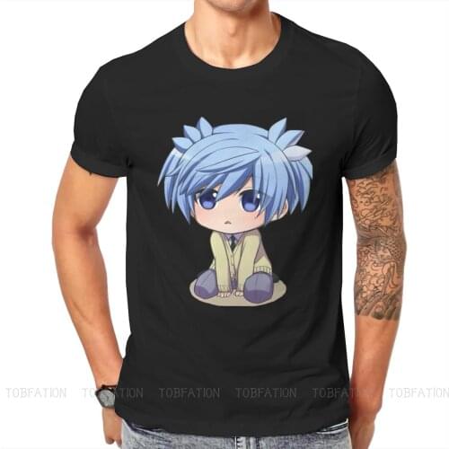 Blue Nagisa Shiota Kawaii Style TShirt Assassination Classroom Japanese Comedy ACG Hip Hop Gift Idea T Shirt Stuff Ofertas