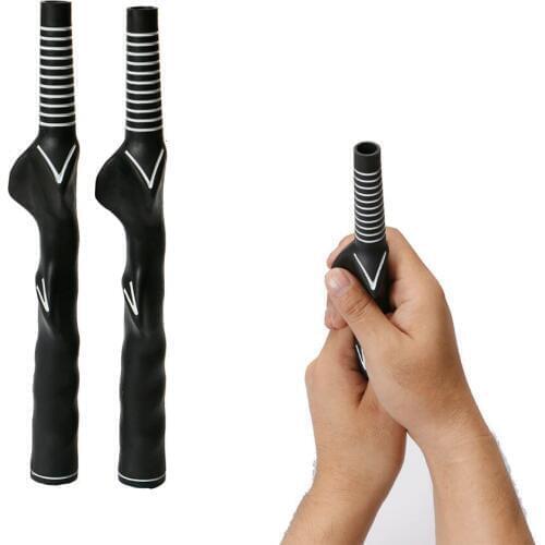 Golf Club Grips Adult Swing Training Grip Outdoor Teaching Practice Durable rubber grips free shipping