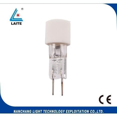 Ceramic white cap 24V 55W G6.35 halogen lamp 24v55w operation room light bulb free shipping-50pcs