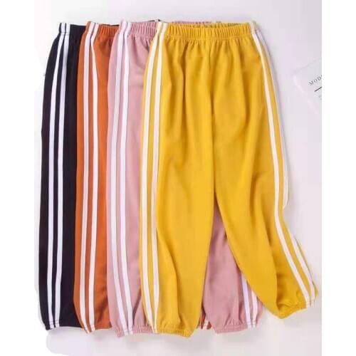 Summer Pants for Boys and Girls Anti-mosquito trousers Loose Casual Sports Boys Lantern thin Pants Outwear