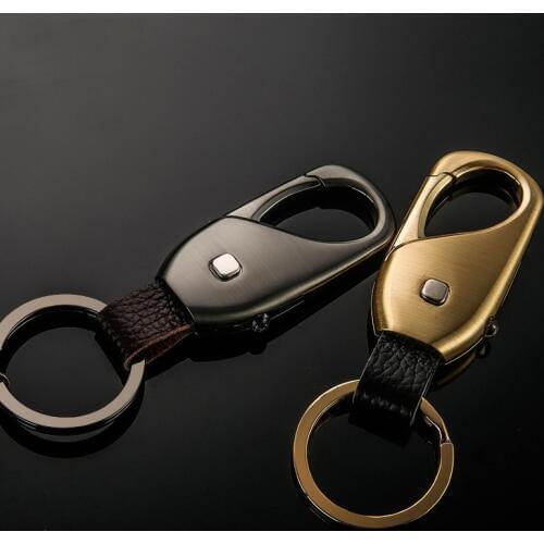 High-end Car Metal Led Light Keychain Auto Men Keyring Key Pendant for Renault Mazda Subaru Dodge BMW Opel Nissan KIA Fiat Volvo
