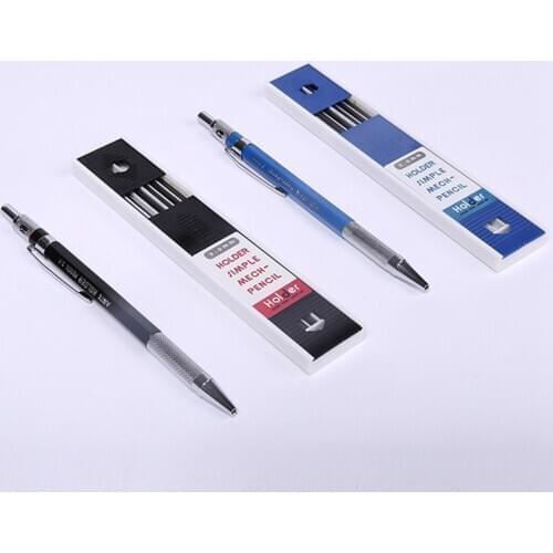 Metal High Quality 2.0 Drawing Color Metal Activity HB Pencil Set Painting Automatic Pencil School Gift Stationery