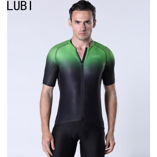 6 Colors LUBI Pro Men Cycling Jerseys Short Sleeve Summer Bike Shirt Breathable MTB Bicycle Clothes Clothing Ropa Maillot