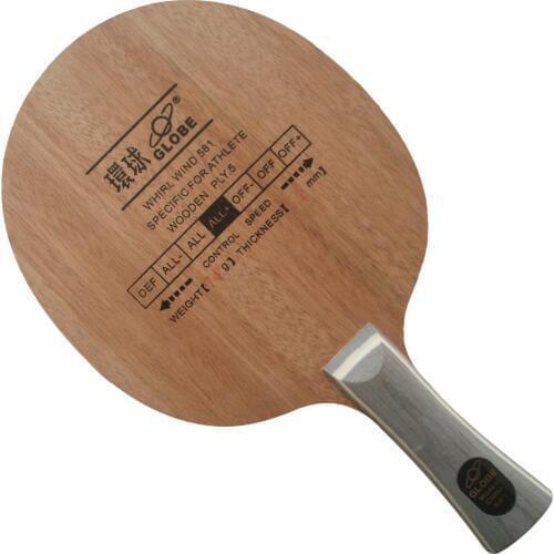 Globe WHIRL WIND 581 Shakehand Table Tennis / PingPong Blade