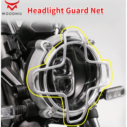 For Super SOCO TC Modified Accessories Headlight Guard Net Retro Anti-collision Lampshade Aluminum Alloy Protective Cover