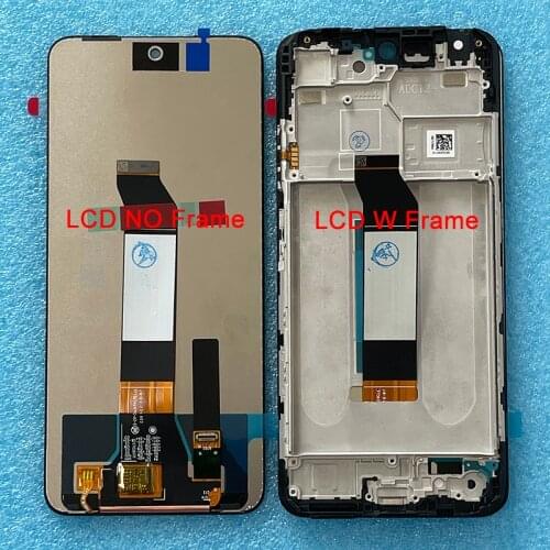 6.5'' Original IPS For Xiaomi Redmi Note 10T 5G M2103K19I LCD Display Screen Touch Panel Digitizer For Redmi Note10T 5G Frame