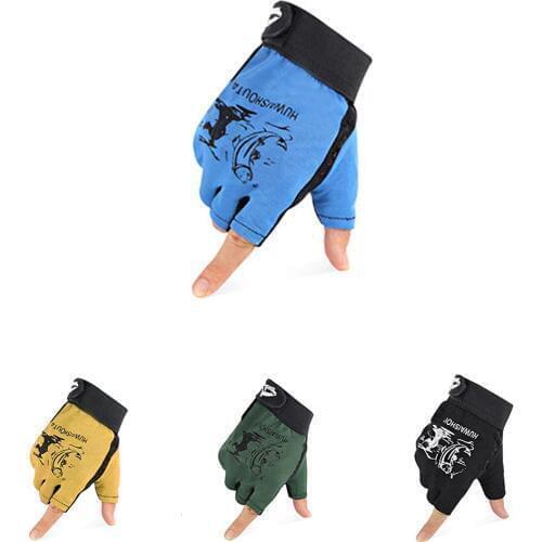 Outdoor Fishing Gloves Three Fingers Cut Luya Gloves,Sport Winter Fishing Gloves 1Pair/Lot Scratch-resistant Wear-resistant