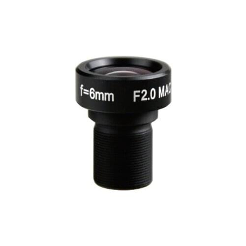 2 MegaPixel M12-Mount 6mm 1/1.8'' board lens F2.0 fixed Iris(or custom Iris) FA/Machine Vision lens,good for Near Work Distance