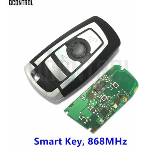 QCONTROL Vehicle Smart Key 868MHz for BMW CAS4 CAS4+ System 1 3 5 7 Series Keyless Entry Transmitter